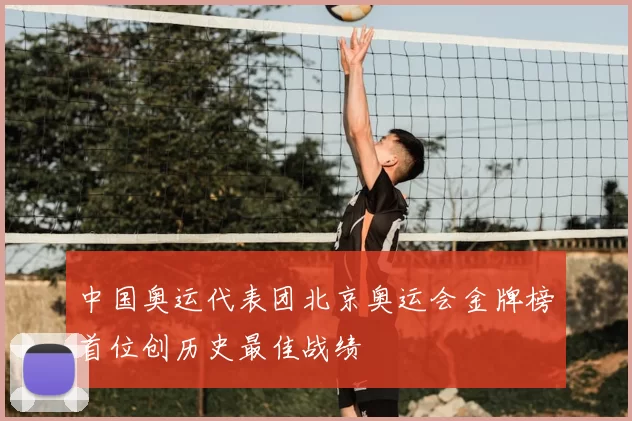 中国奥运代表团北京奥运会金牌榜首位创历史最佳战绩